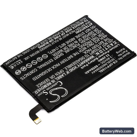 Ulefone Power Replacement Battery, 3.85V, 6050mAh, Li-Polymer 2