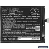 UMI UMIDIGI A5 Pro Replacement Battery, 3.85V, 3600mAh, Li-Polymer 3