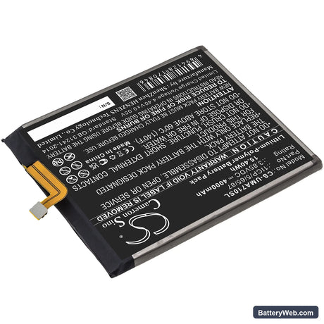 UMI UMIDIGI A7 Pro Replacement Battery, 3.85V, 4000mAh, Li-Polymer 2