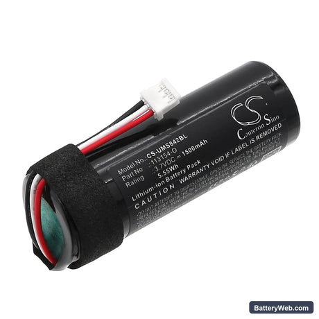 Unitech HT-1853 Replacement Battery, 3.7V, 1500mAh, Li-ion 1