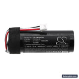 Unitech HT-1853 Replacement Battery, 3.7V, 1500mAh, Li-ion 3