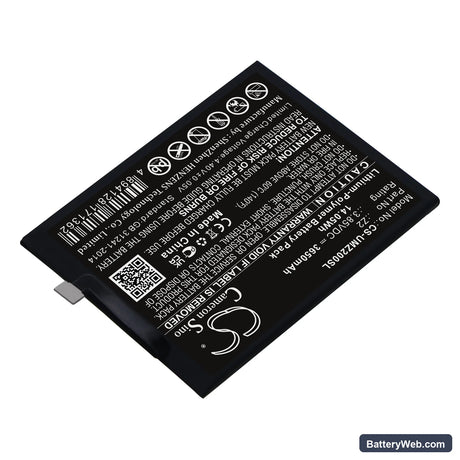 UMI UMIDIGI Z2 Replacement Battery, 3.85V, 3650mAh, Li-Polymer 2