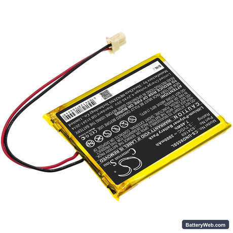 Uniden Guardian G955 Replacement Battery, 3.7V, 2000mAh, Li-Polymer 2
