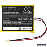 Uniden Guardian G955 Replacement Battery, 3.7V, 2000mAh, Li-Polymer 3