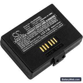 Unitech PA550 Replacement Battery, 3.7V, 2200mAh, Li-ion 1