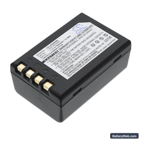 Unitech PA968II Replacement Battery, 7.4V, 1800mAh, Li-ion 1
