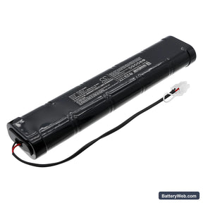 Uniphy Uniphy 409 Replacement Battery, 12V, 3000mAh, Ni-MH 1