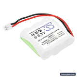 URA 140130 Replacement Battery, 3.6V, 300mAh, Ni-MH 2