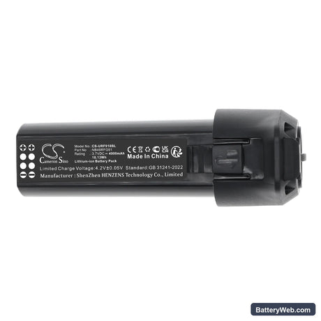 Urovo RFG91 Replacement Battery, 3.7V, 4900mAh, Li-ion 5