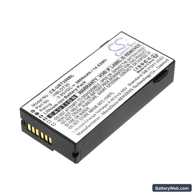Urovo DT30 Replacement Battery, 3.85V, 3800mAh, Li-ion 1