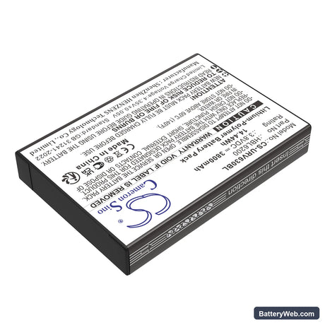 Urovo i6200S Replacement Battery, 3.8V, 3800mAh, Li-Polymer 2