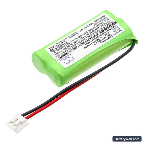 AT&T 3101 Replacement Battery, 2.4V, 700mAh, Ni-MH 2