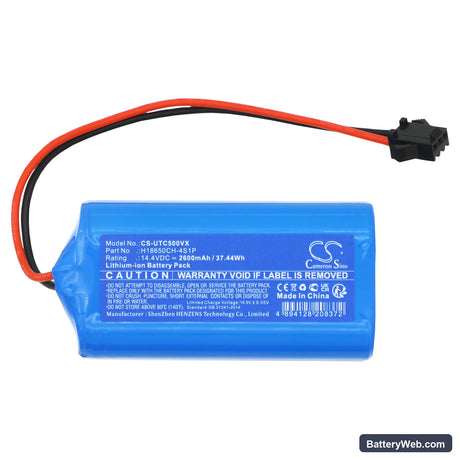 Honiture G20 Replacement Battery, 14.4V, 2600mAh, Li-ion 3