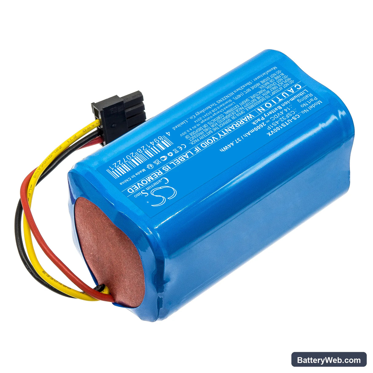 360 S5 Replacement Battery, 14.4V, 2600mAh, Li-ion 2