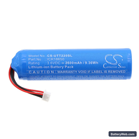 UNI-T UTi220B Replacement Battery, 3.6V, 2600mAh, Li-ion 3