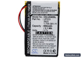 Sony Clie PEG-UX40 Replacement Battery, 3.7V, 850mAh, Li-Polymer 1