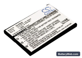 Panasonic SV-AS10-W Replacement Battery, 3.7V, 530mAh, Li-ion 1