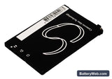 Panasonic SV-AS10-W Replacement Battery, 3.7V, 530mAh, Li-ion 3