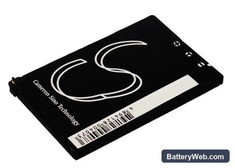 Panasonic SV-AS10-W Replacement Battery, 3.7V, 530mAh, Li-ion 4