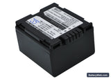 Panasonic NV-GS10 Replacement Battery, 7.4V, 1050mAh, Li-ion 2