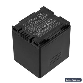 Panasonic NV-GS100K Replacement Battery, 7.4V, 2160mAh, Li-ion 1