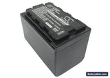 Panasonic HDC-MDH2GK Replacement Battery, 7.4V, 4400mAh, Li-ion 1