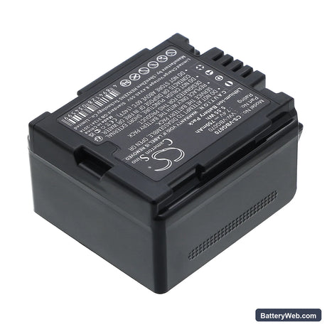 Panasonic HDC-SD9 Replacement Battery, 7.4V, 750mAh, Li-ion 2