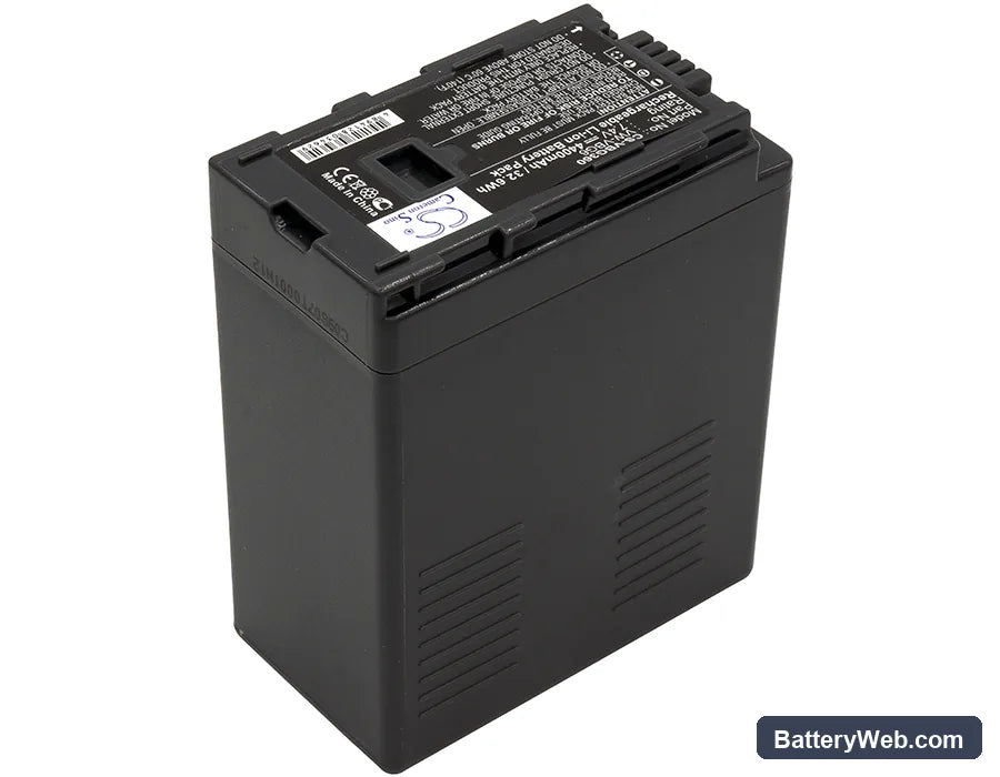 Panasonic HDC-HS300 Replacement Battery, 7.4V, 4400mAh, Li-ion 2