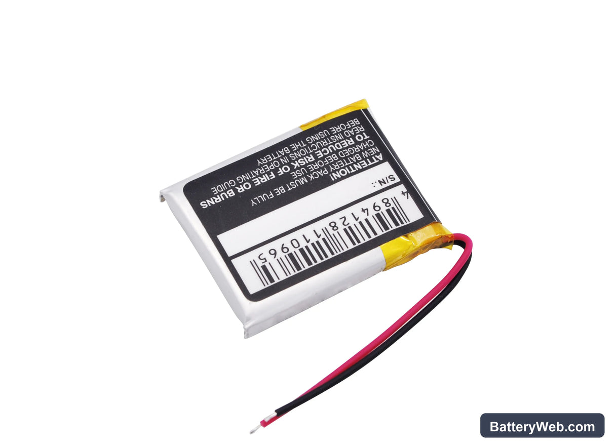 Voice Caddie VC200 Voice Replacement Battery, 3.7V, 270mAh, Li-Polymer 4
