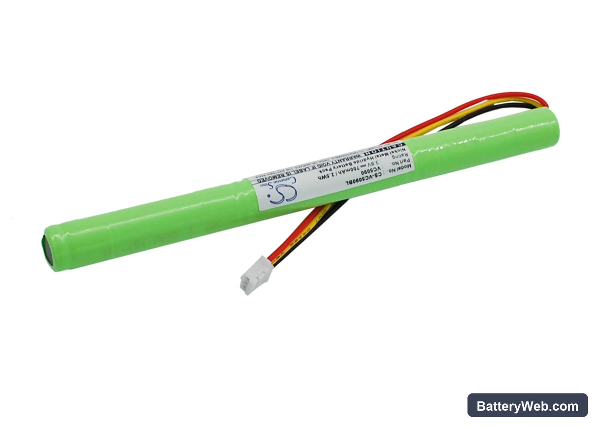 Symbol VC5090 Replacement Battery, 3.6V, 700mAh, Ni-MH 3