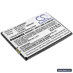VeriFone CM5 Replacement Battery, 3.85V, 3200mAh, Li-Polymer 1