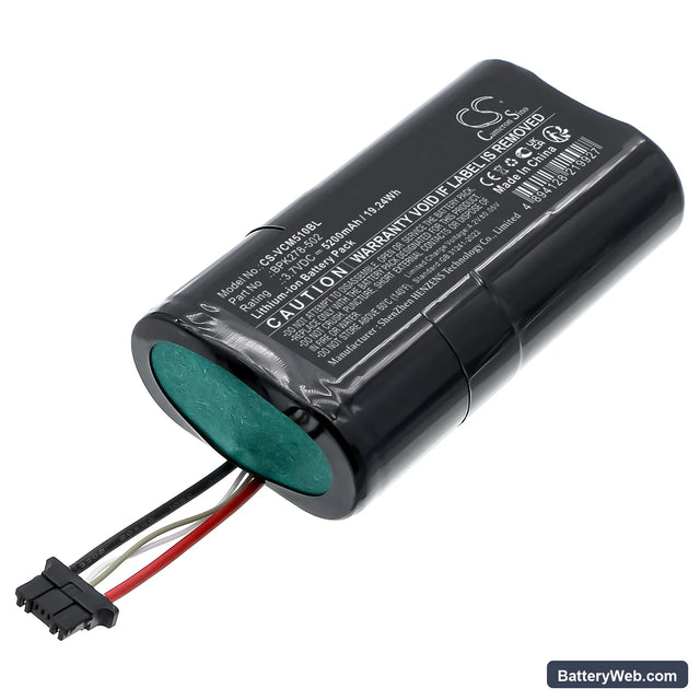 VeriFone CM5P Replacement Battery, 3.7V, 5200mAh, Li-ion 1