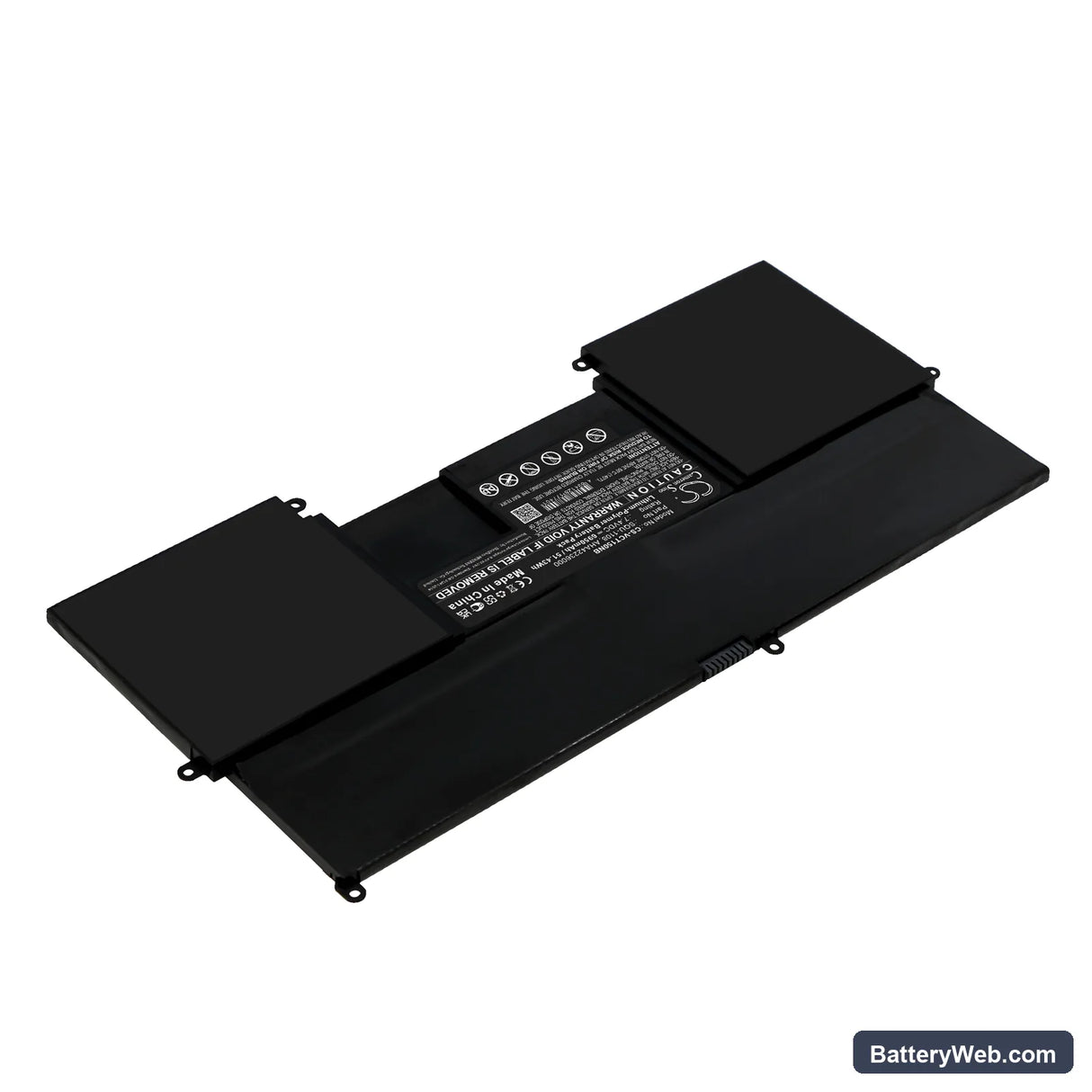 Vizio CT15-A5 Replacement Battery, 7.4V, 6950mAh, Li-Polymer 2