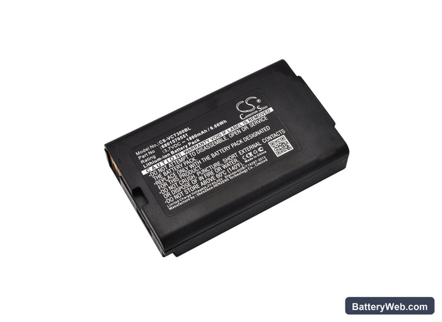 VECTRON Mobilepro Replacement Battery, 3.7V, 1800mAh, Li-ion 1