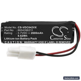 Vileda Quick & Clean Replacement Battery, 3.7V, 2600mAh, Li-ion 3