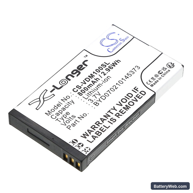Vodafone Mini D100 Replacement Battery, 3.7V, 800mAh, Li-ion 1