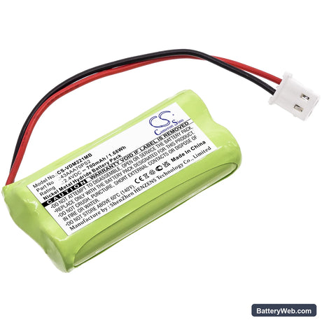 V Tech DM221 Replacement Battery, 2.4V, 700mAh, Ni-MH 1