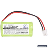 V Tech DM221 Replacement Battery, 2.4V, 700mAh, Ni-MH 3