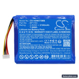 V-Tech HD Smart Wifi Video Monitor Replacement Battery, 3.8V, 2100mAh, Li-ion 3