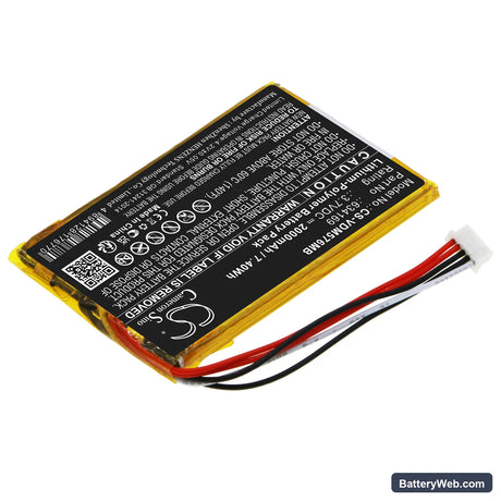 V Tech RM5764HD Replacement Battery, 3.7V, 2000mAh, Li-Polymer 2
