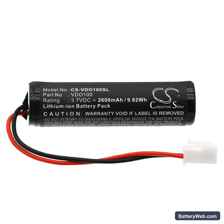 VDO Autodiagnos Check Plug & Play Service Tool Replacement Battery, 3.7V, 2600mAh, Li-ion 3