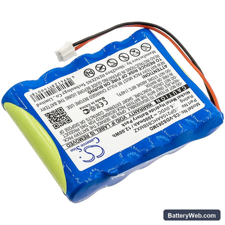 VDW Silver Replacement Battery, 6V, 2000mAh, Ni-MH 2