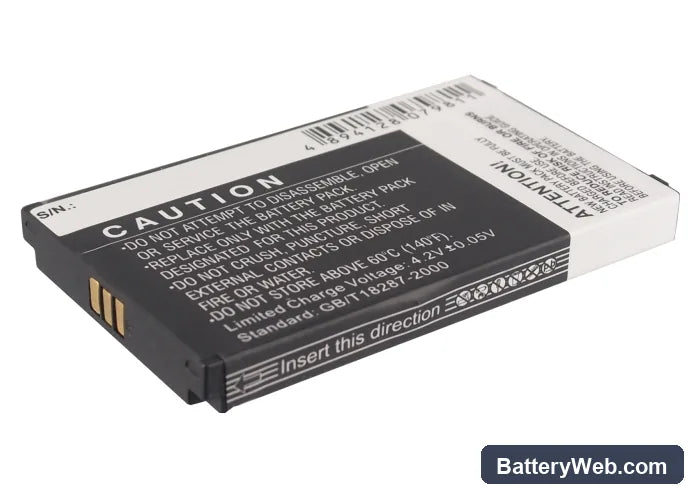 ViewSonic Q3 Replacement Battery, 3.7V, 1800mAh, Li-ion 4