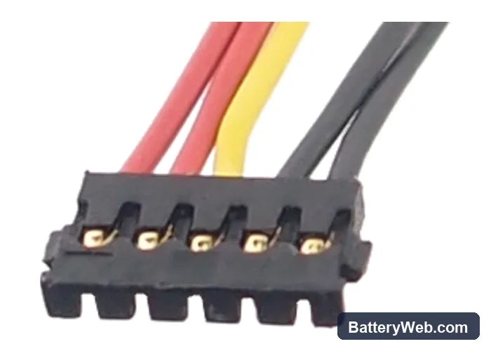 ViewSonic Zoompad Replacement Battery, 3.7V, 3200mAh, Li-Polymer 6