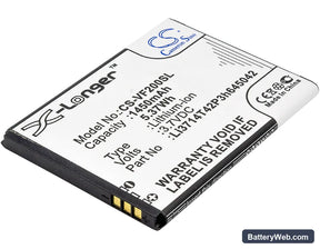 Vodafone Smart First 7 Replacement Battery, 3.7V, 1450mAh, Li-ion 1
