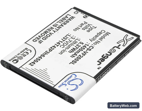 Vodafone Smart First 7 Replacement Battery, 3.7V, 1450mAh, Li-ion 2
