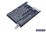 Vodafone Smart ultra 6 Replacement Battery, 3.8V, 3000mAh, Li-Polymer 3