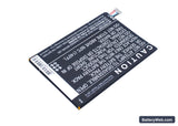 Vodafone Smart ultra 6 Replacement Battery, 3.8V, 3000mAh, Li-Polymer 4