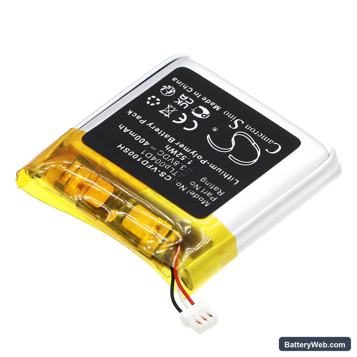 Vodafone Disney Neo Replacement Battery, 3.8V, 400mAh, Li-Polymer 2