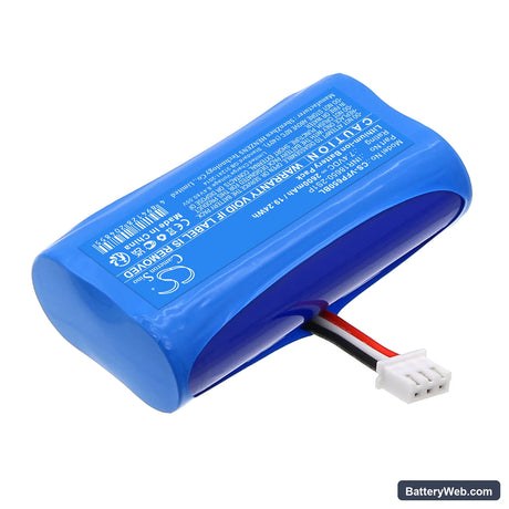 VeriFone T650p Replacement Battery, 7.4V, 2600mAh, Li-ion 2